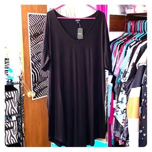 V-Neck T-Shirt Dress